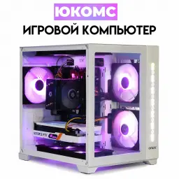 Игровой PC юкомс Ryzen 5 2600, RTX 2060 Super 8GB, SSD 1TB, 16GB DDR4, БП 600W, win 10 pro, White Cu 0